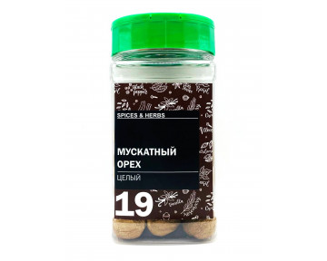 Мускатный орех целый в банке №19 140 гр 1 шт
